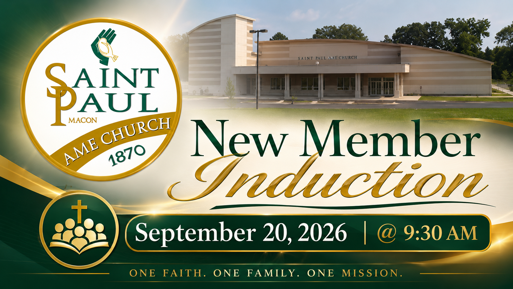 NEW MEMBER INDUCTION